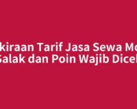 Perkiraan Tarif Jasa Sewa Motor Salak dan Poin Wajib Dicek