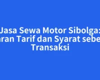 Jasa Sewa Motor Sibolga: Kisaran Tarif dan Syarat sebelum Transaksi