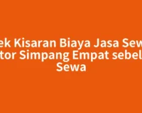 Cek Kisaran Biaya Jasa Sewa Motor Simpang Empat sebelum Sewa